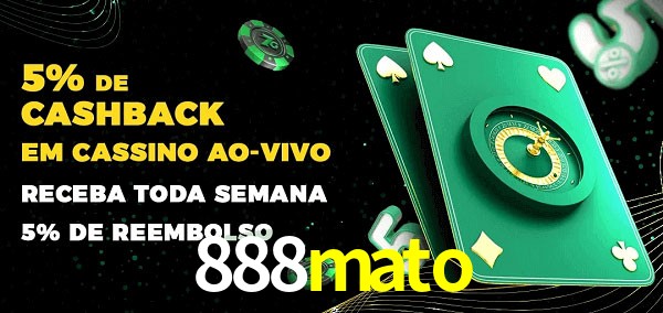 Promoções do cassino ao Vivo 888mato